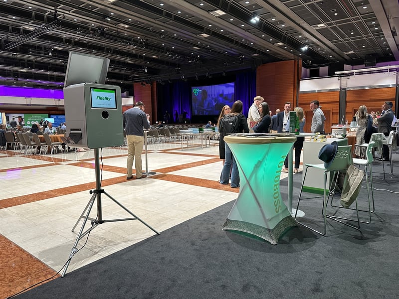 Fotobox von Fotoboss im Kongresssaal des Hilton Prag