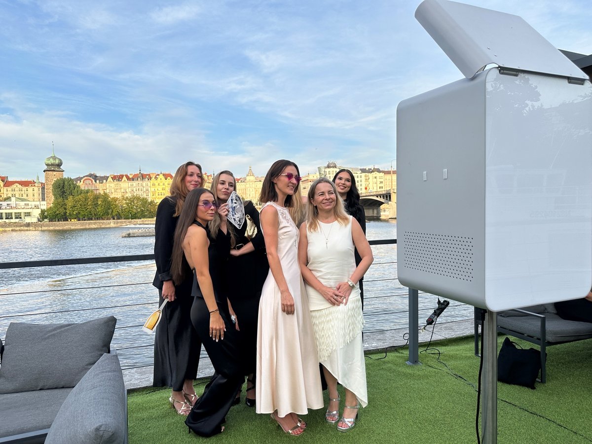 Company party – Klenota, Prague riverbank