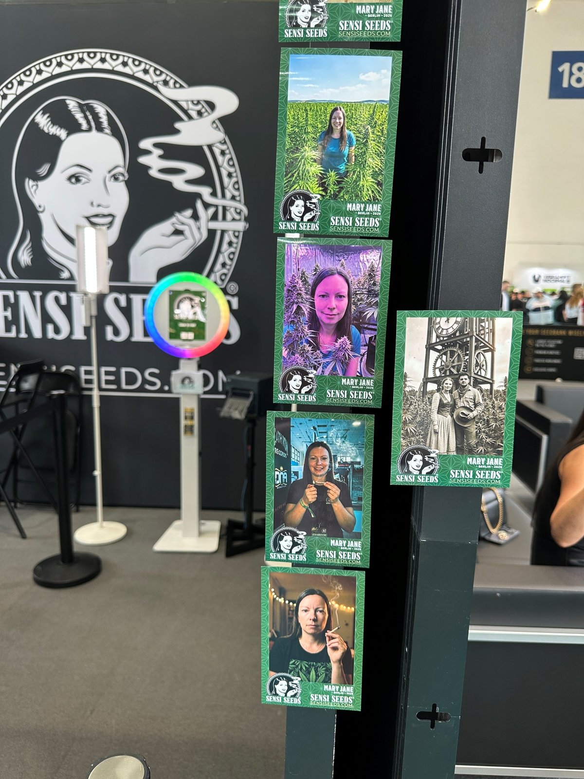 Trade show – Sensi Seeds, Mary Jane Berlin