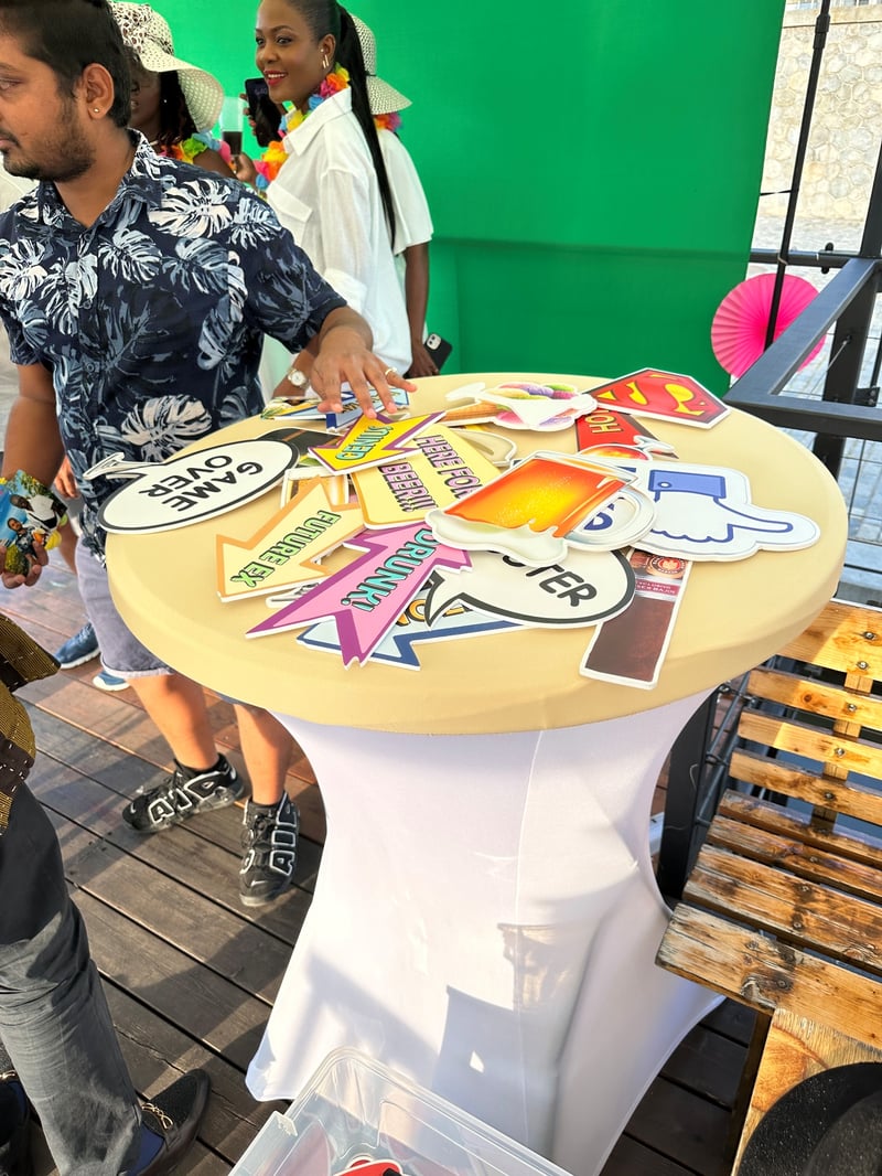 Company party – Amazon, Prague riverbank